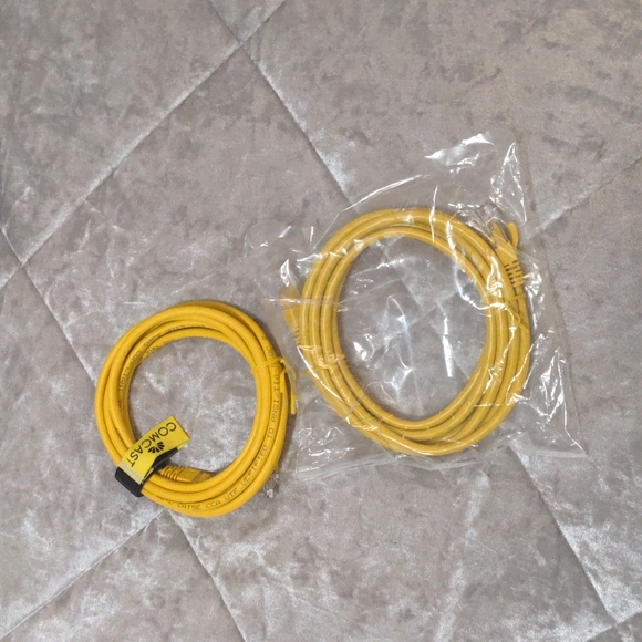 Brand New AddOn Yellow Cat.6a UTP Network Cord - Picture 2 of 3